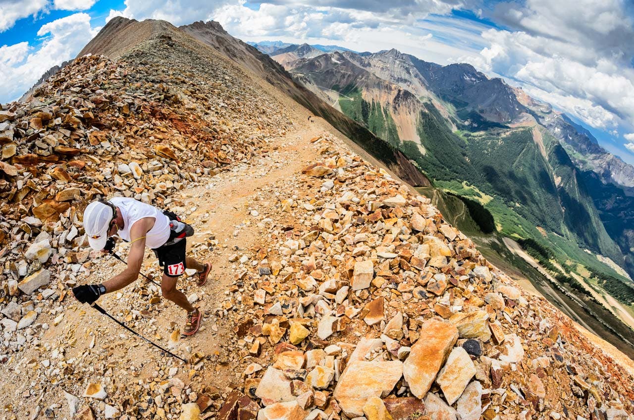 Oscar's Pass The dizzying height of 12,500 foot Oscar's Pass near Ophir, CO is old hat for UltraRunner Karl Meltzer. Forty-six year-old Meltzer has won 35…