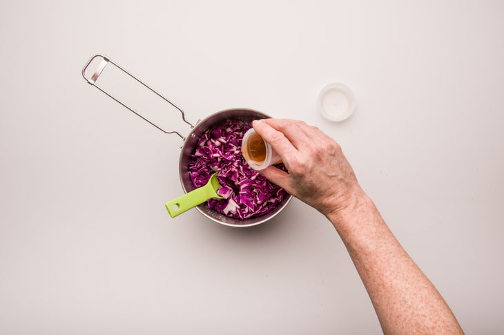 Simple Coleslaw: Step 5 Toss with vinegar mixture and nuts or seeds. Add salt and pepper to taste. Cover and set aside to marinate for at least 10 minutes. Serves 2-3 as a…