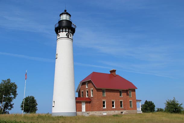 Au Sable Lighthouse, Michigan There are two ways to reach this standout light house in Michigan's Upper Peninsula: along the Pictured Rocks National Lakeshore beach or via a…