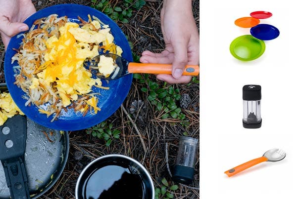 Hash Browns and Eggs Hash Browns and Eggs served on: GSI Gourmet Plate Set in Blue: 4 for $6.50, 5 oz gsioutdoors.com GSI peppermill: $8.95, 2.5 oz gsioutdoors.com GSI…