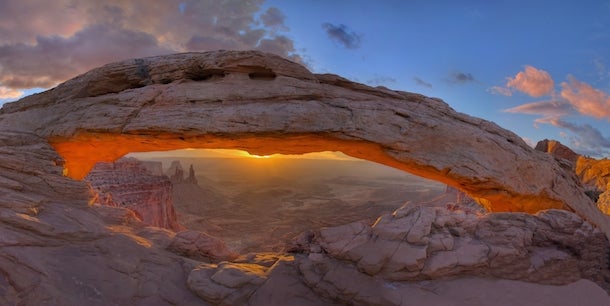 Mesa Arch, Canyonlands NP, UT Mesa Arch is the must-see formation in Utah’s Canyonlands National Park. A short hike will take you directly to this pothole arch, formed from…