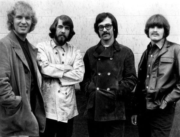 “Just as fast as my feet can fly / Come away, come away if you're goin' / Leave the sinkin' ship behind.” It’s CCR: of course it’s on your…