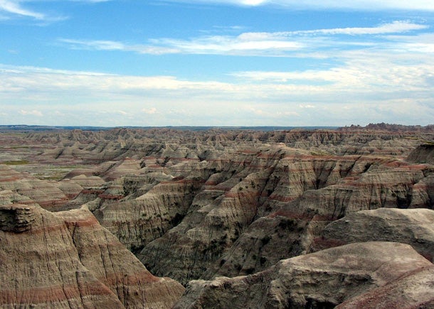Badlands National Park, SD Badlands National Park is known for its desolate beauty, but also boasts one of the continent's largest fossil concentrations. (Even the trademark…