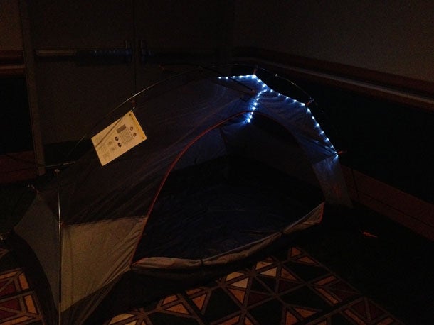 Big Agnes mtnGLO (2P) And for the grand finale, Big Agnes has a full, seven-tent line called mtnGLO. Strings of lightweight LEDs are sewn into the fabric, giving even…