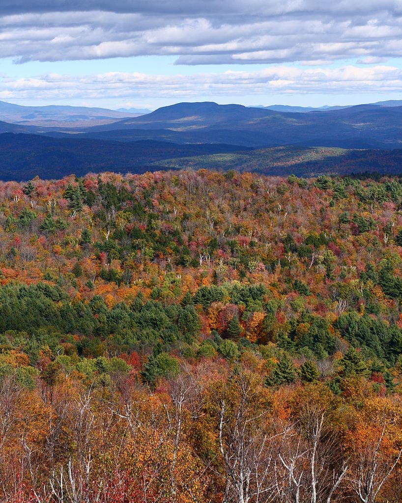 Gile Mountain (VT) New England is renowned for its fall color, and one of the best places to catch it is from this fire lookout in Vermont’s Norwich Town Forest. It’s…