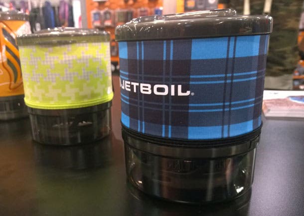 JetBoil MiniMo JetBoil introduces a new personal cook system, with an emphasis on the \