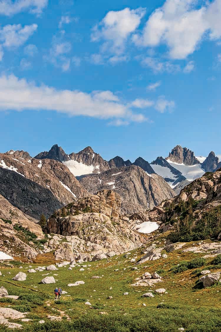 Approaching Titcomb Basin, a favorite spot of Kelsey's. [photo: Ken Driese]
