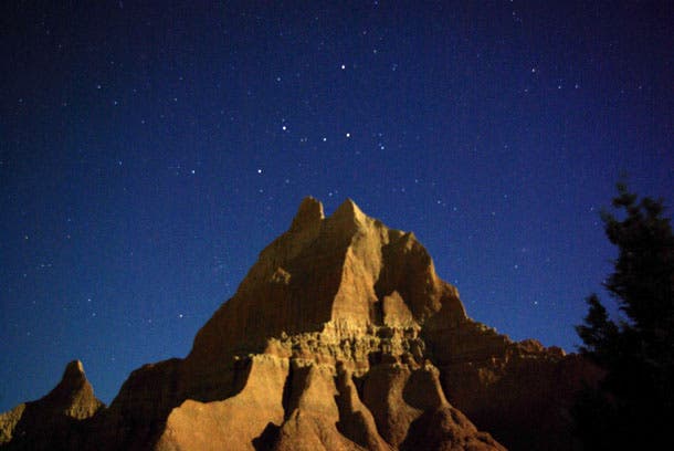 Badlands National Park, SD Enjoy the pristine, light pollution-free night sky framed by millennia-old geologic formations and fossils. Camp anywhere you like in the park, but…