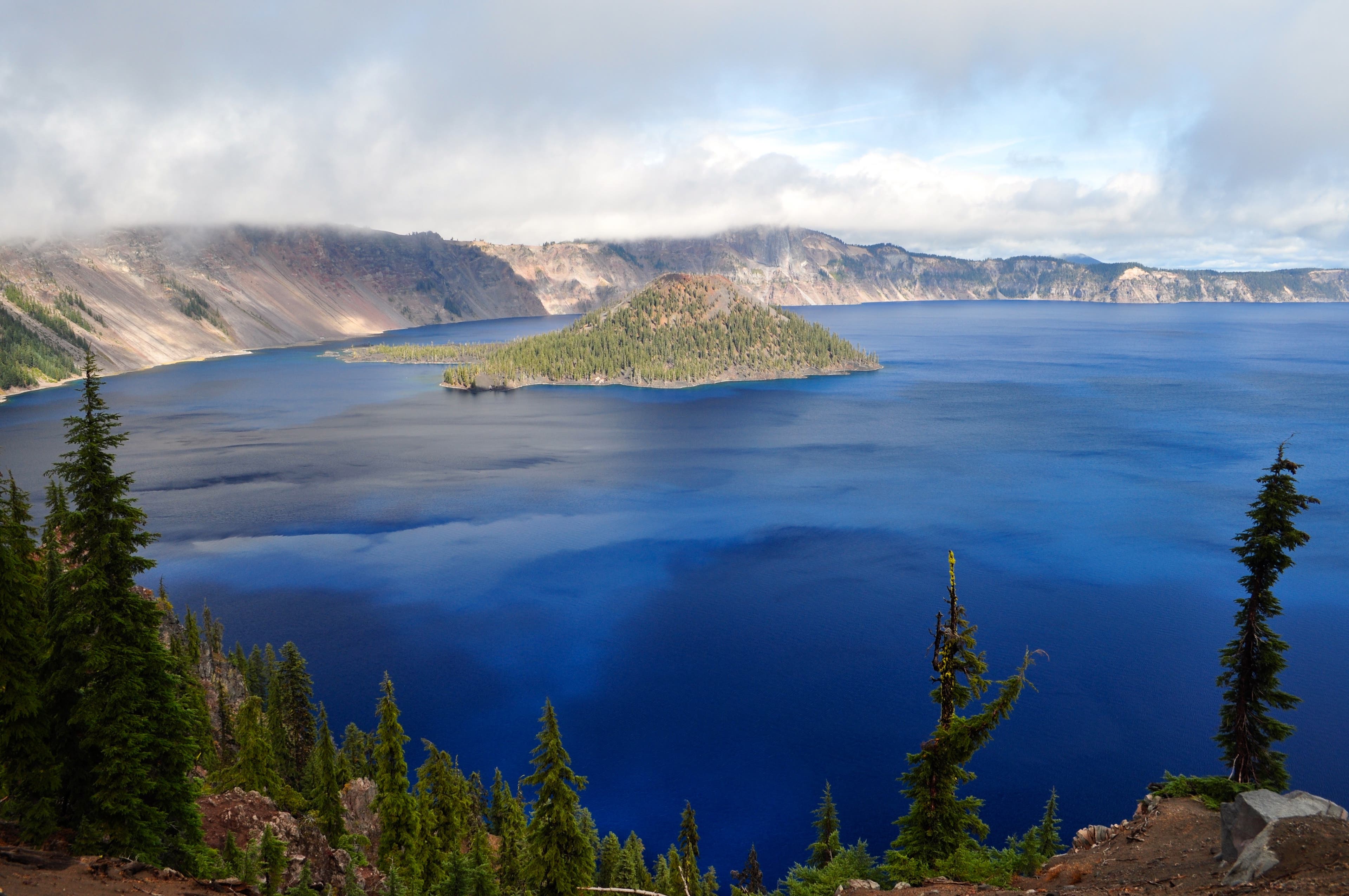 Crater Lake was formed 7,700 years ago when Mount Mazama erupted, then collapsed, filling nwith precipitation to form the deepest lake in the U.S.…