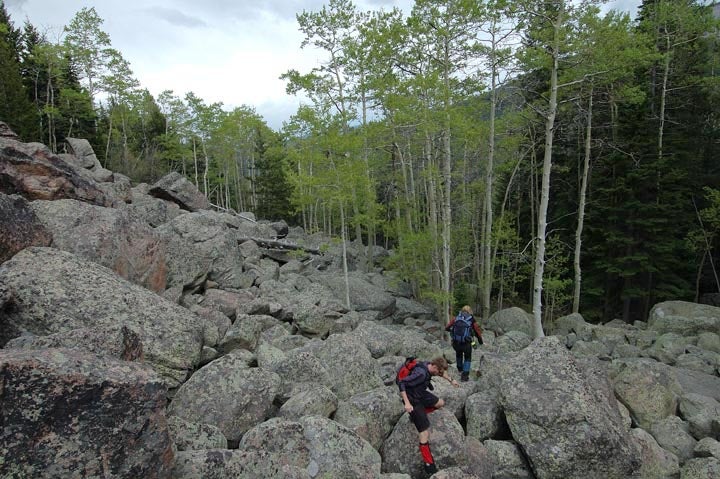 Navigating the boulder field None