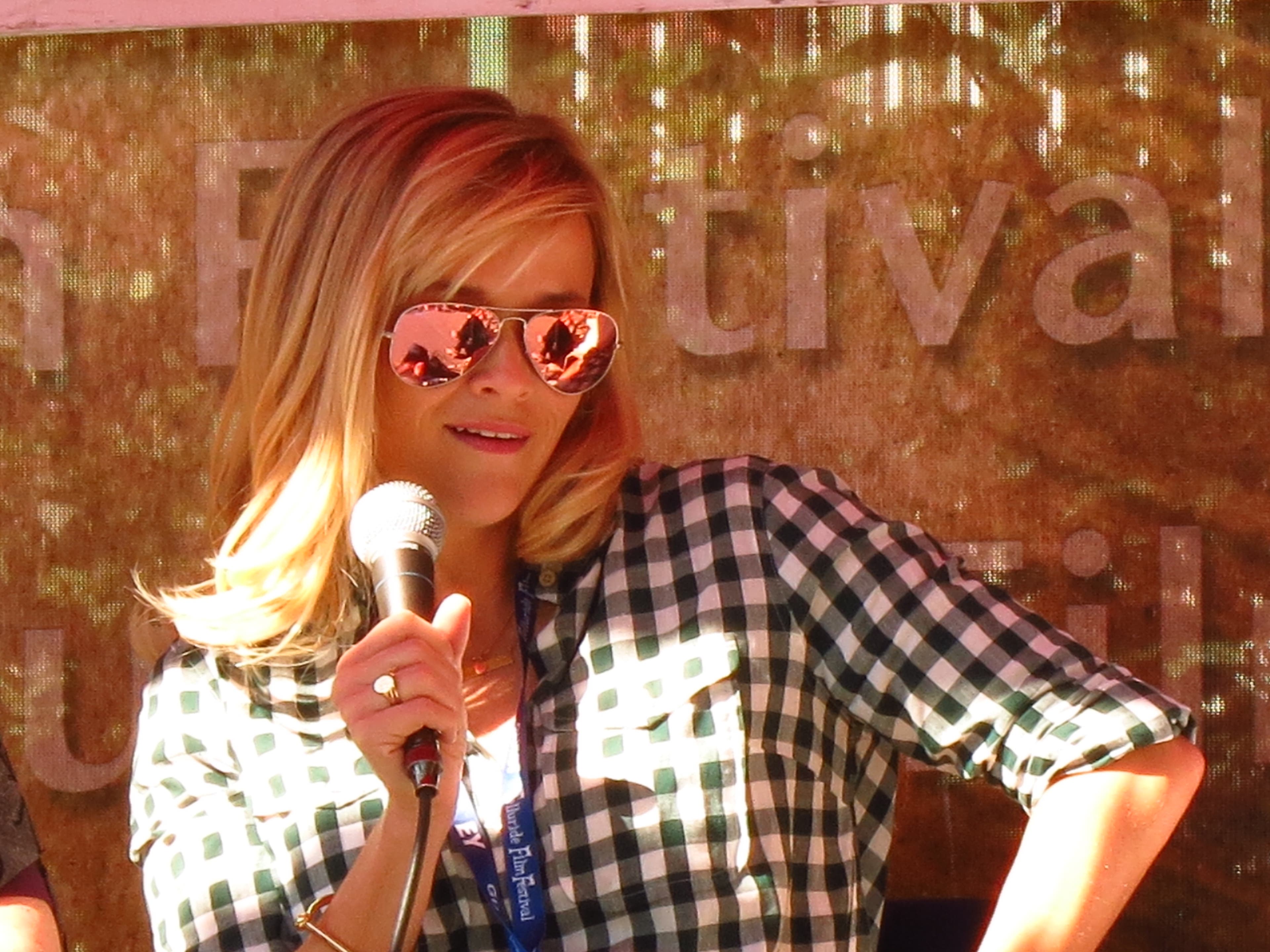 Reese Witherspoon at the 2014 Telluride Film Festival. [photo: Barney Scout Mann]