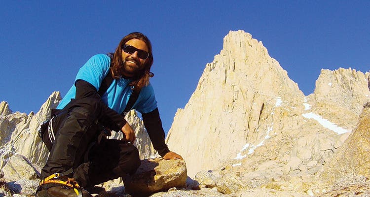 Steven Reinhold on Mt. Whitney (Courtesy Photo)