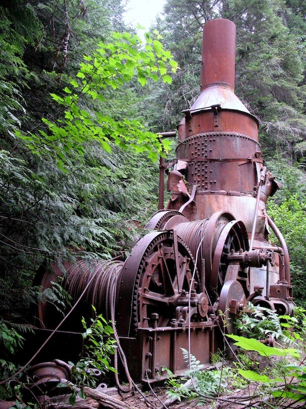 Hobo Creek, ID Browsing moose have replaced teams of loggers on Hobo Creek, but artifacts remain to tell the cultural history of the area. Hikers can see a steam…