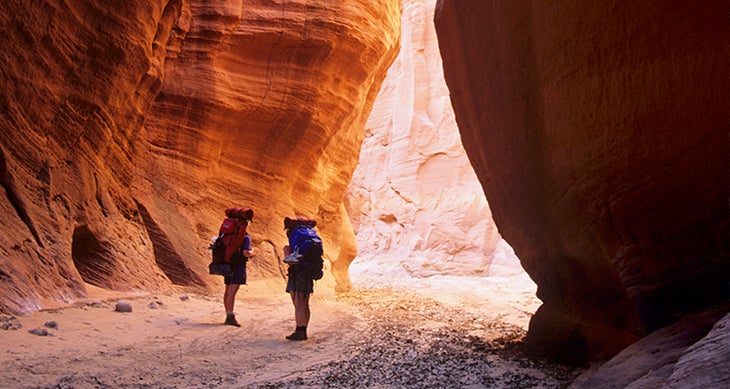 Buckskin Gulch Arizona image of buckskin gulch in arizona