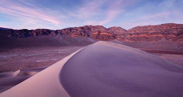 Eureka Dunes at dusk Eureka Dunes Dusk (Photo by Brauer/GTPhoto)