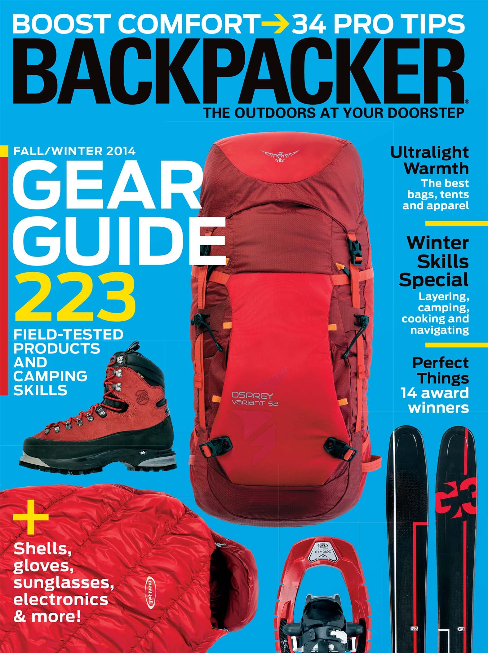 "Backpacker's Fall/Winter Gear Guide Cover 2014"