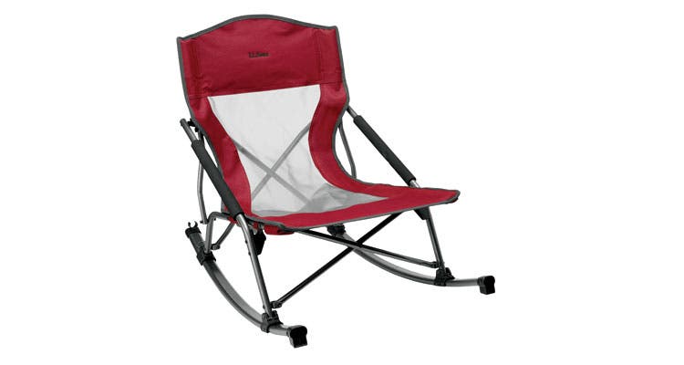 Base camping in style: Burly 600-denier polyester makes this camp chair bomber tough, and it's only about the size of a tent when collapsed. $50; 11…