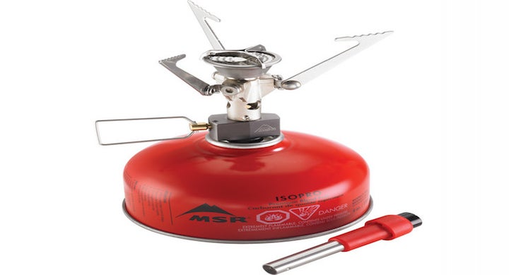 FOR WEEKEND WARRIORS: MSR MicroRocket Stove MSR MicroRocket Stove