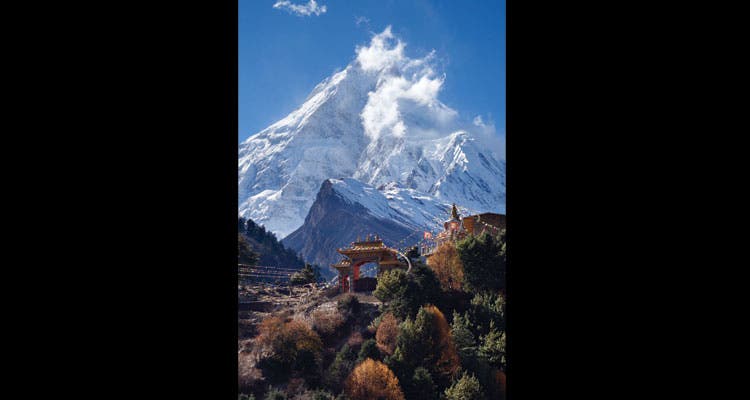 Manaslu Manaslu, Nepal is the world's eighth-highest peak. (Photo by Leon Werdinger)
