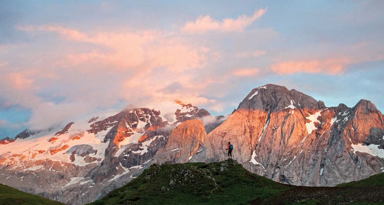Marmolada at Twilight Last light on the Marmolada (Patitucciphoto)