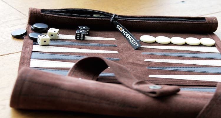 Sondergut Roll-Up Travel Games Sponsored: Our German backpacker friends at Sondergut have reintroduced the classic board games of Chess and Backgammon. Genuine leather. Weighs less…