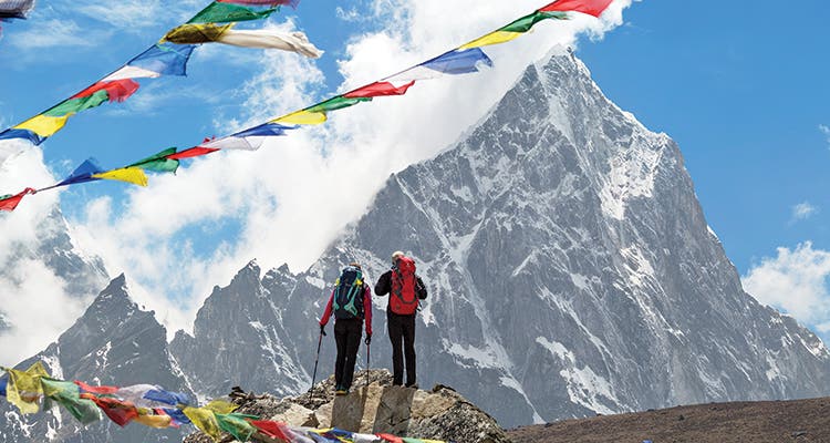 There isn't a mountain range in the world that draws eyes up and jaws down like these beauties.  The classic trek is to Everest base camp, with views…