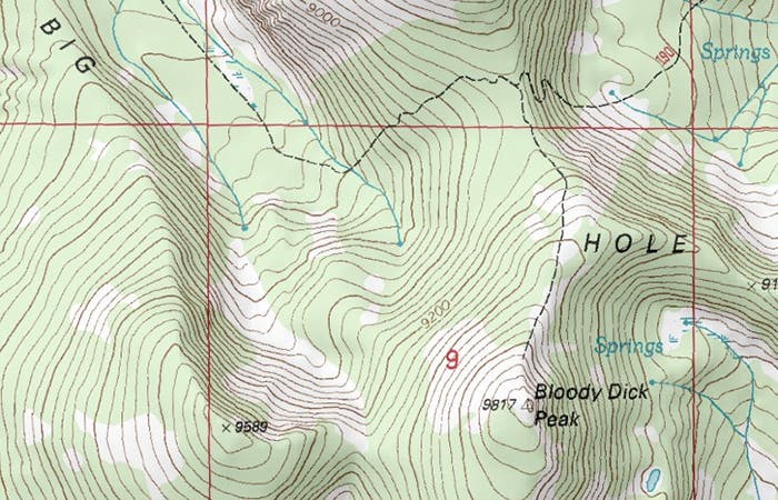 Bloody Dick Peak, MT