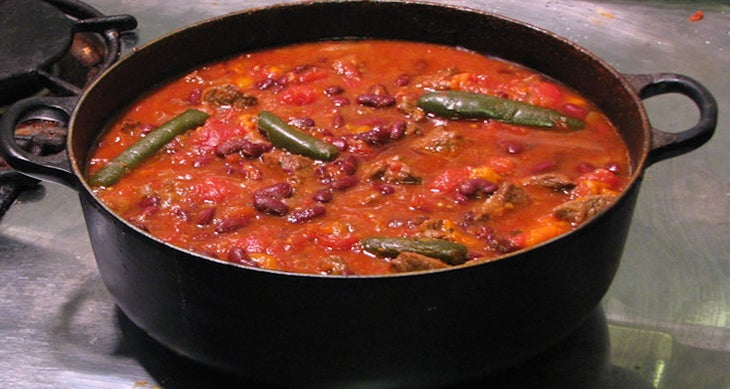 Undercook the chili. 10 Things You Should Never Do