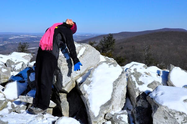 Back bend best hiker stretches - back bend