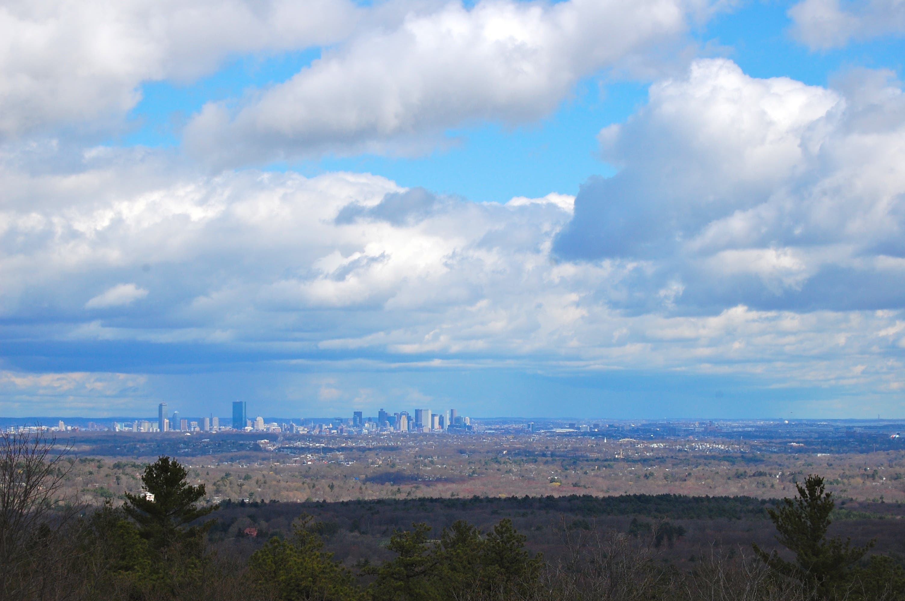 Blue Hills Skyline Boston Massachusetts The view of Boston from the Blue Hills Skyline