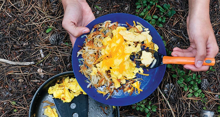 Best Foods for Backpackers - Hash Browns & Eggs image by Carmel Zucker