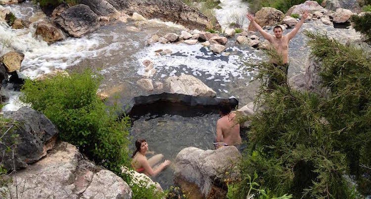 Take a dip in a cascade of clear-water pools that overlooks the majestically grassy peaks of the Salmon-Challis National Forest. Goldbug is a perfect…