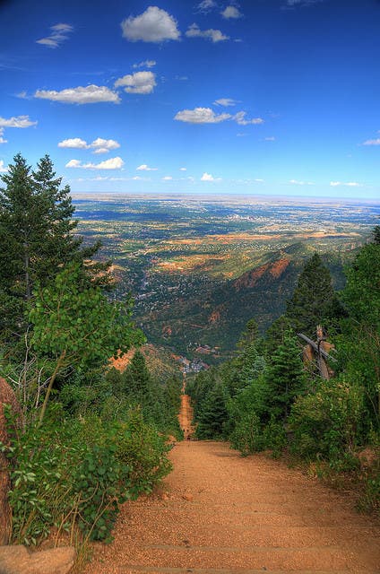 Mt. Manitou local training hikes: manitou incline
