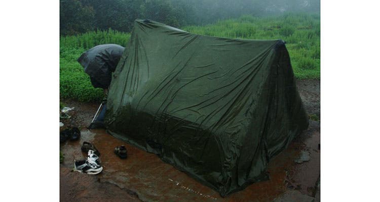 #4. Storing gear wet Gear fails: storing a soaking wet tent