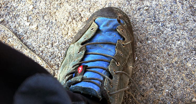 #6. Letting your boot laces snap Gear fail: Don't let your shoelaces snap without a backup