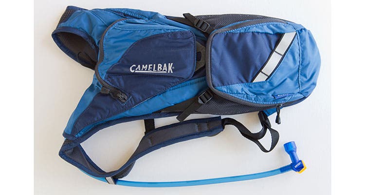 gear fails: leaving hydration bladder bite valves open