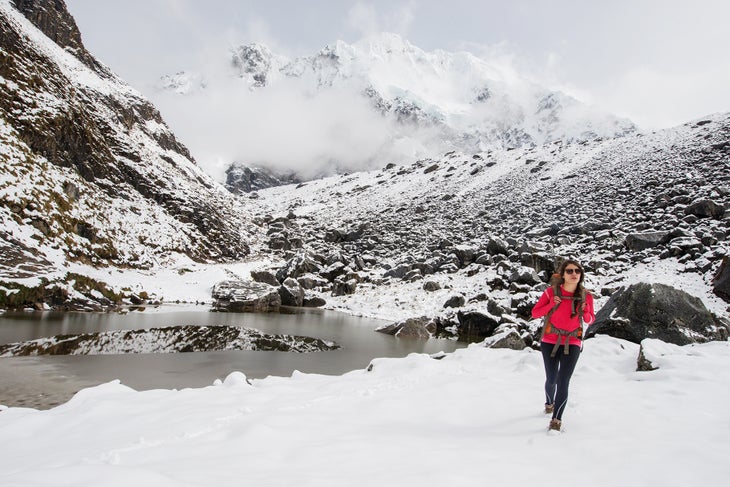 Alpine pools Peru - Salkantay Trek
