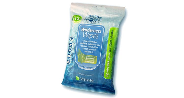 1. Pack cleansing wipes. Staying Fresh in the Wilderness: Pack cleansing wipes.