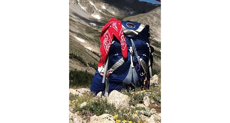 tips for female thru-hikers: Bring a “pee rag.”