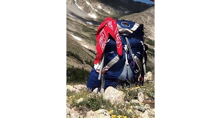 2. Bring a “pee rag.” tips for female thru-hikers: Bring a “pee rag.”