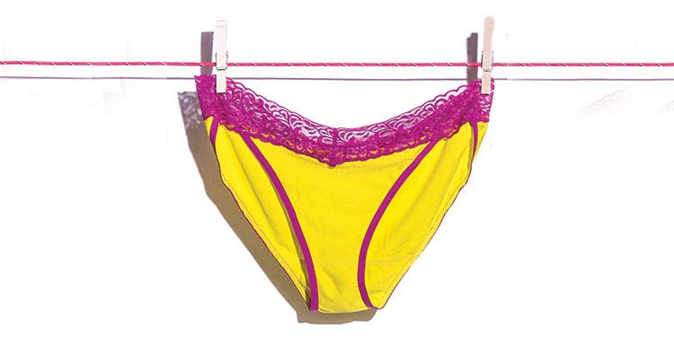 tips for female thru-hikers: Hike commando!