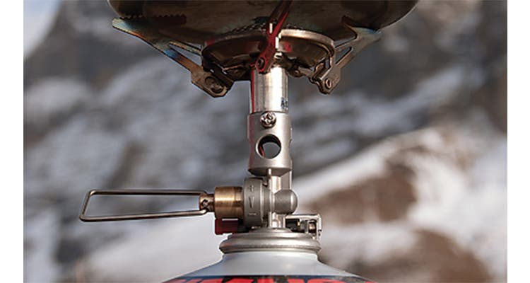 Regulator The valve controlling the release of gas pressure from a stove’s fuel canister.