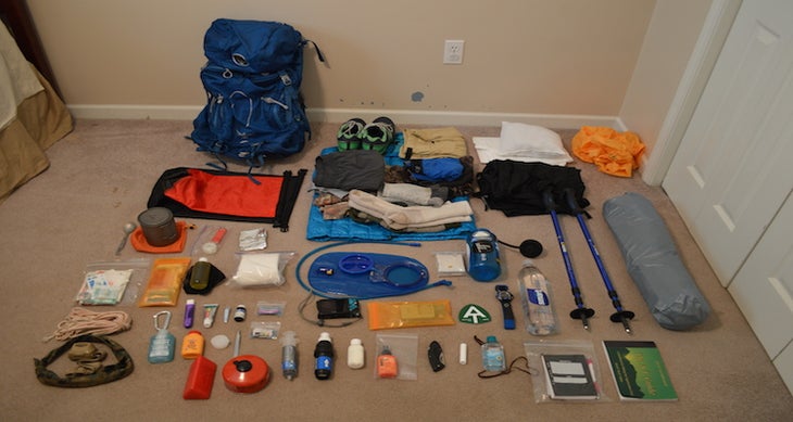 appalachian trail hiking gear list