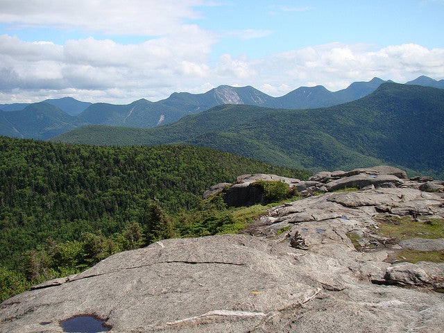 Cascade Mountain, Sentinel Range Wilderness Area, NY backcountry picnic spots - cascade mountain