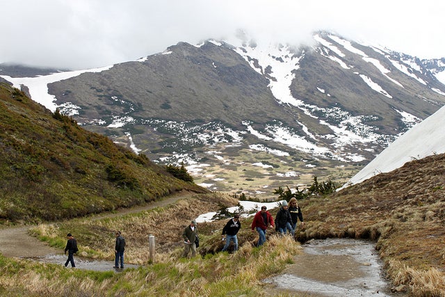 Chugach State Park, Alaska backcountry picnic spots - church