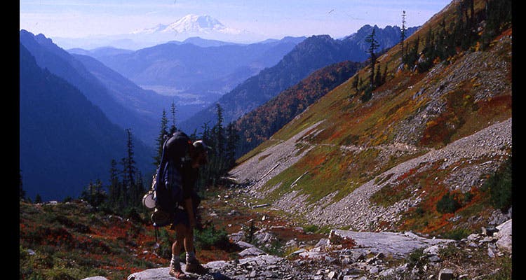 Ever onward pacific crest trail in 1985