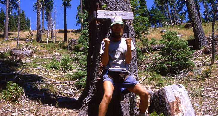 Getting closer pacific crest trail in 1985