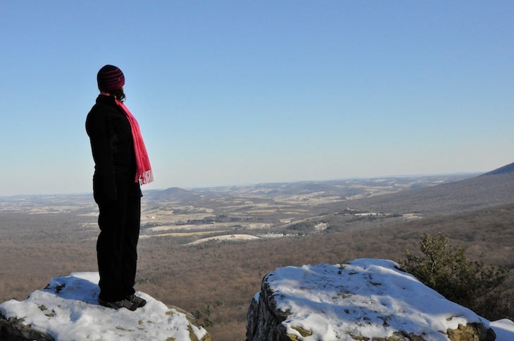 Hawk Mountain, PA backcountry picnic spots - hawk mountain