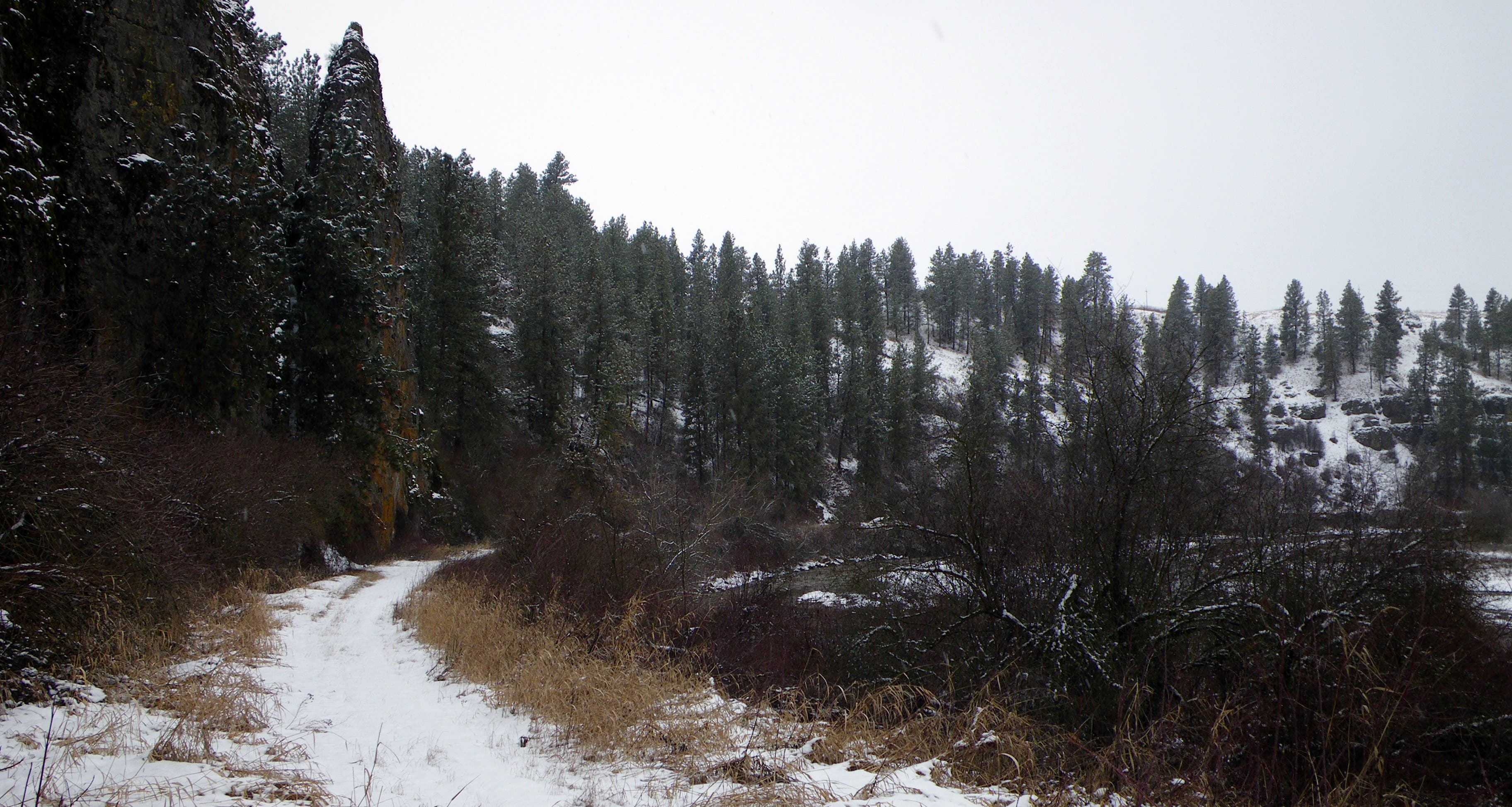 Heading downcanyon Heading downcanyon