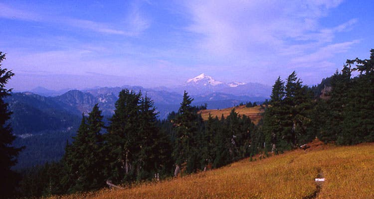 Home stretch pacific crest trail in 1985